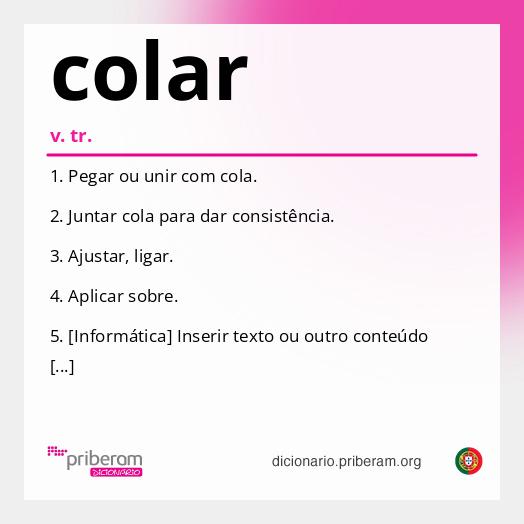 Significado de colar